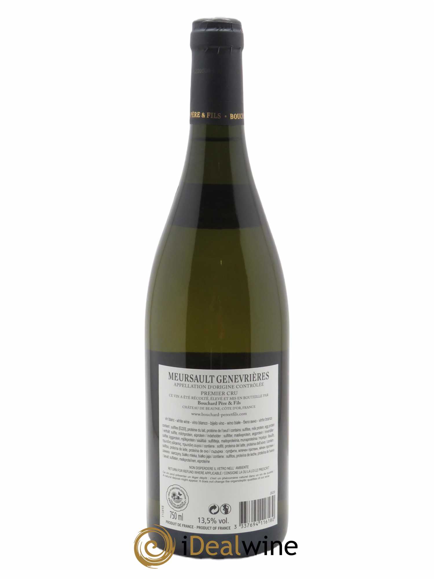Meursault 1er Cru Genevrières Bouchard Père & Fils  2020 - Lot de 1 Bouteille