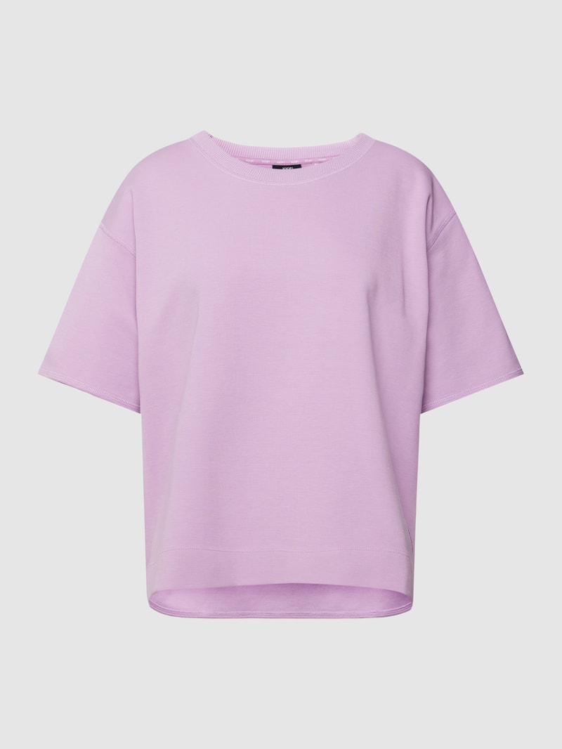 Sweatshirt mit 1/2-Arm in flieder