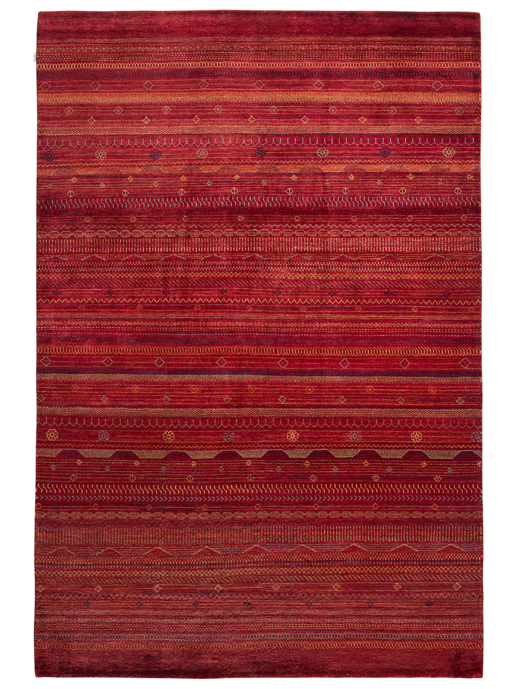 Contemporary Gabbeh ca. 205 x 307 cm, Unikat / Einzelstück
