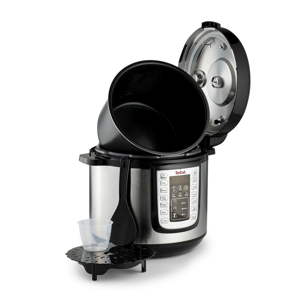 Tefal Küchenmaschine Expresstopf Tefal CY505E10 Küchenmaschine Food-Prozessor