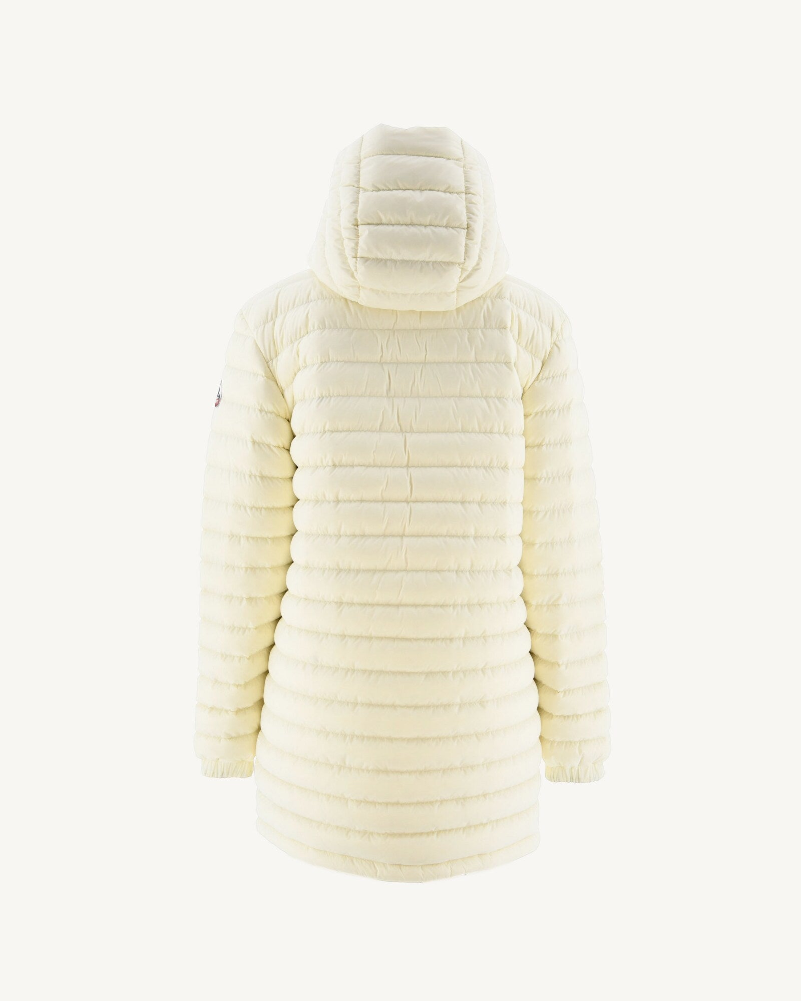 Doudoune longue réversible imprimé Monogram écru/Ecru Roma