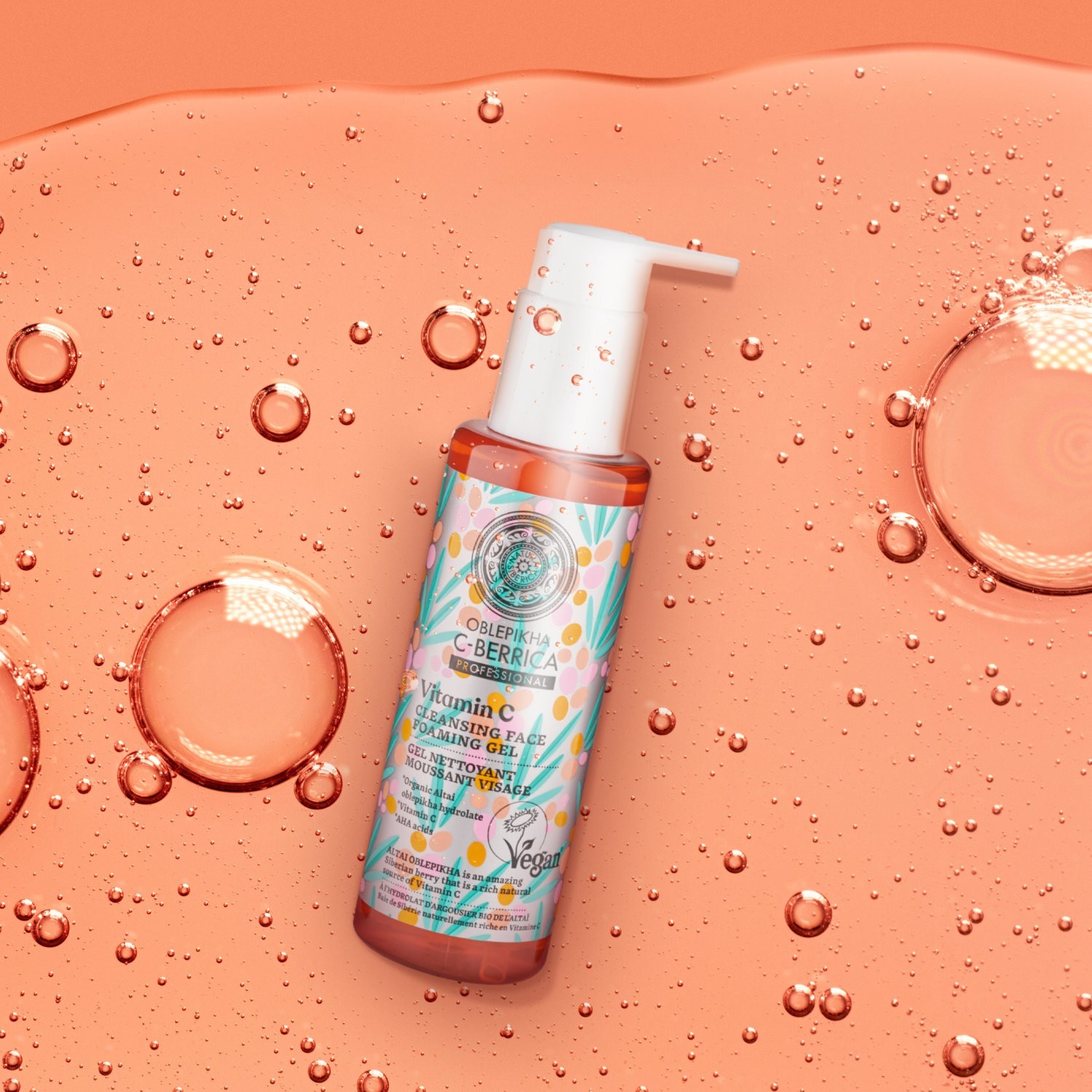 Oblepikha Siberica Foaming Gel Cleanser