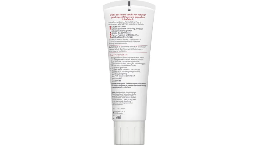 lavera Zahncreme Kids 75 ml