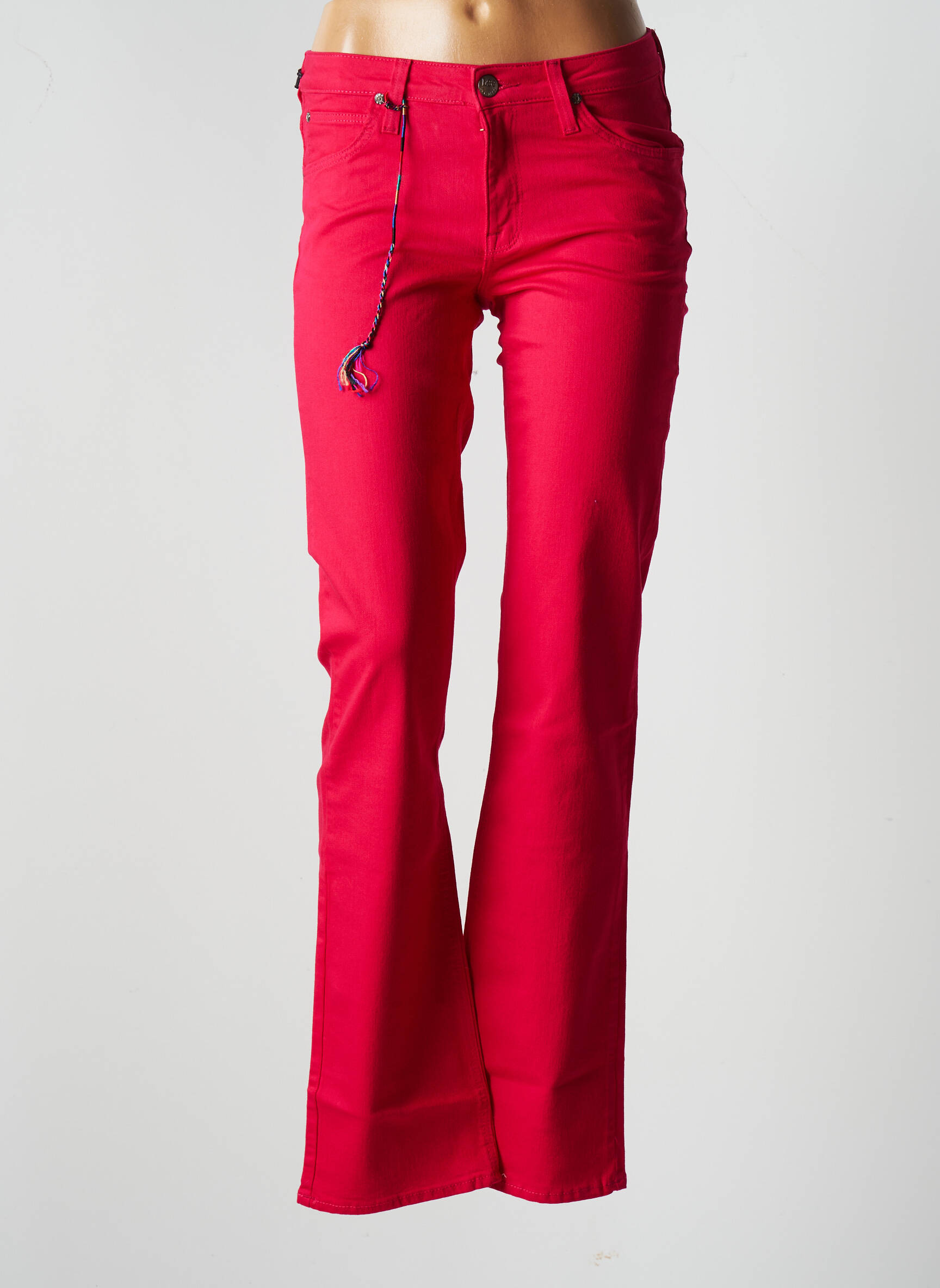 Lee Jeans Coupe Droite Femme couleur rose