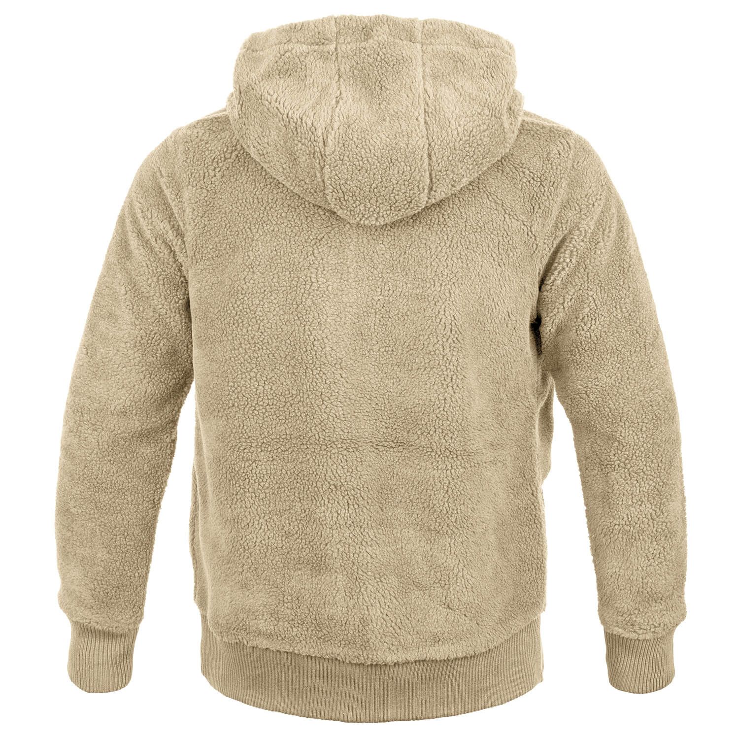 Teddyfleece Jacke mit Kapuze