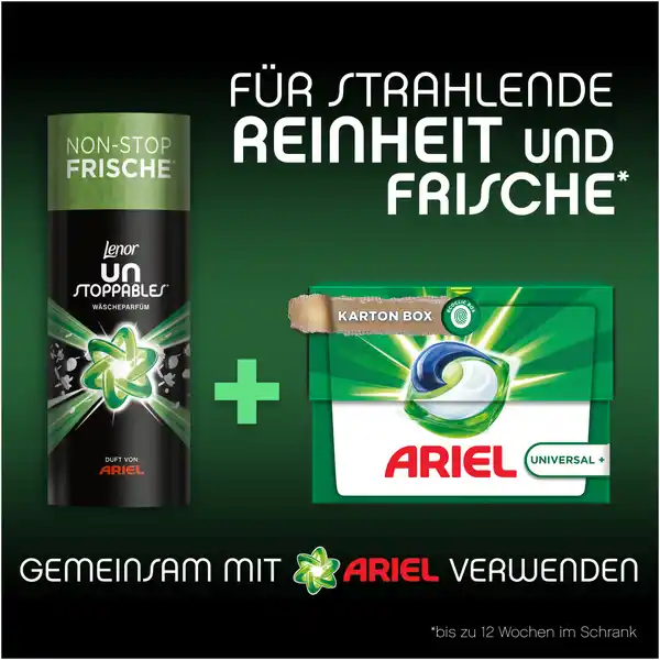 Wäscheparfüm Unstoppables Duft von Ariel
