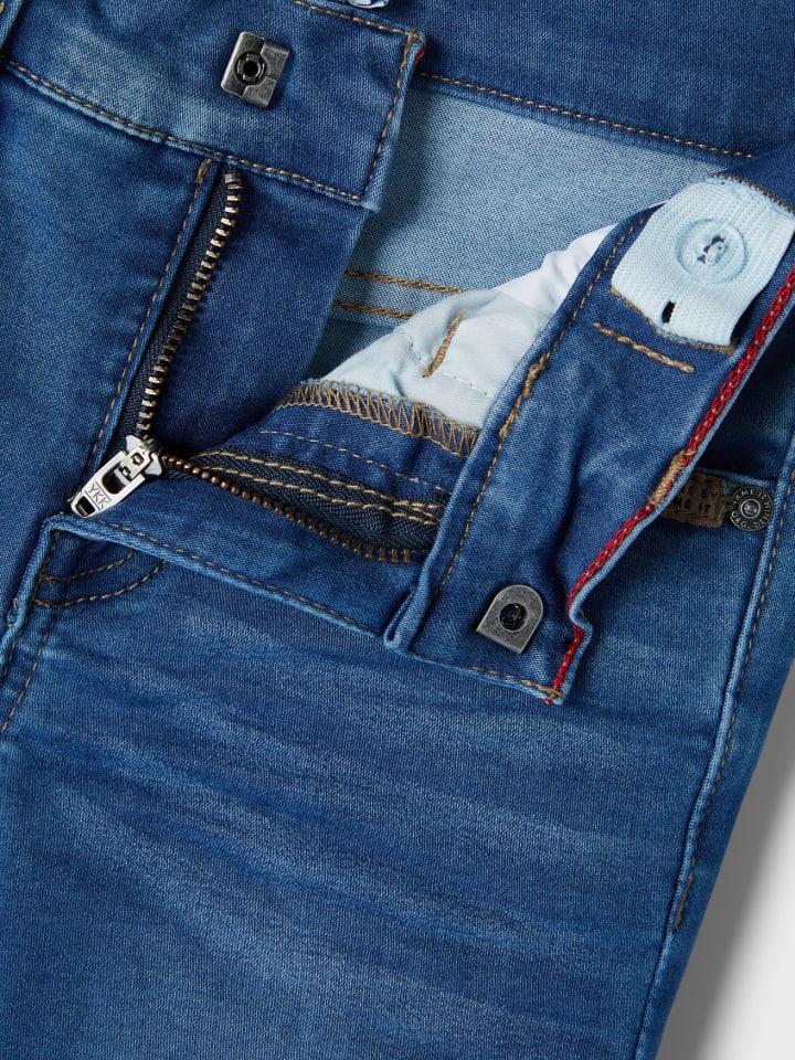 name it Stretch Jeans Slim Fit NKMTHEO in Blau günstig kaufen