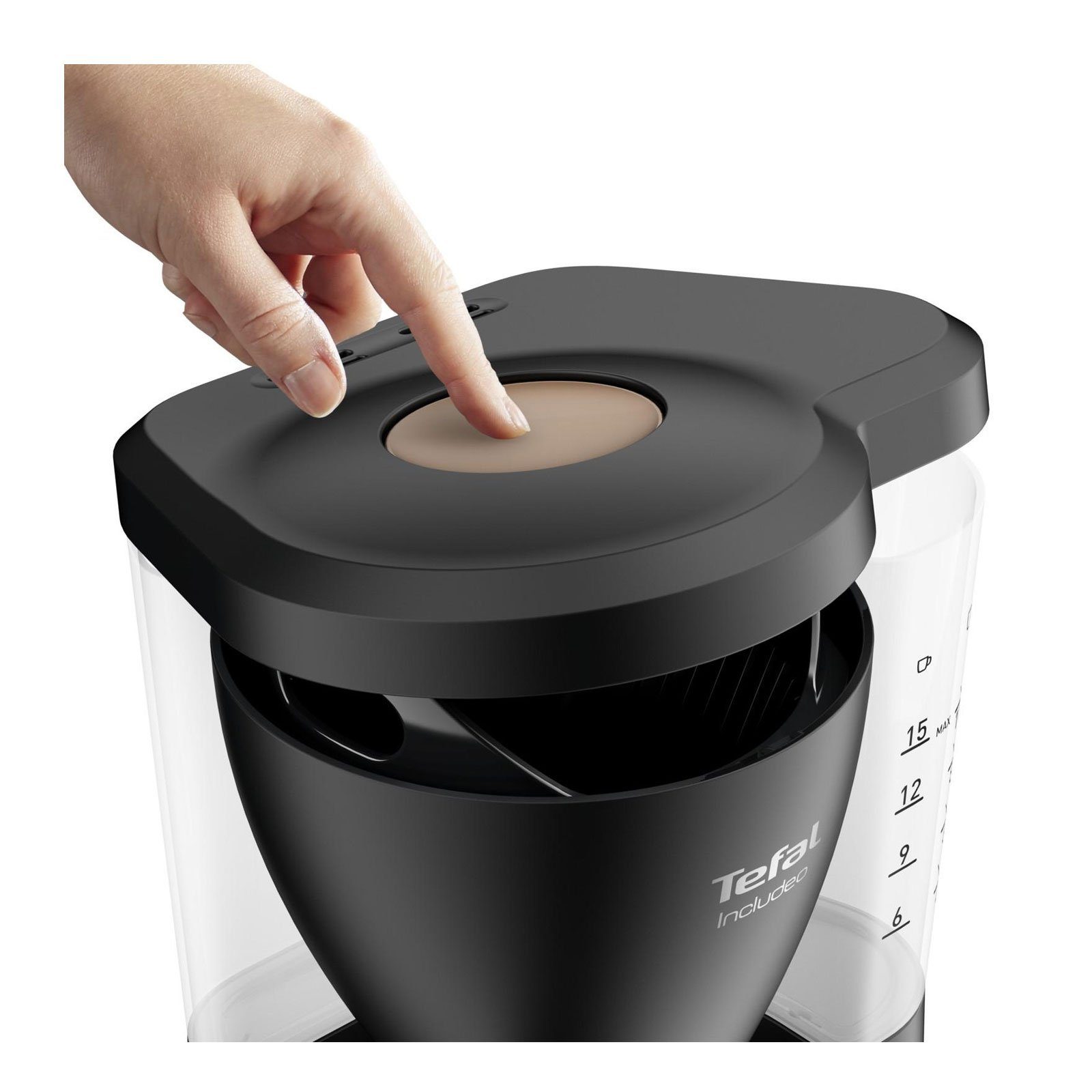 Tefal Filterkaffeemaschine CM5338 Includeo, 1.25 L