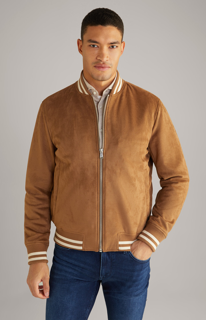 Velours-Blouson Bubar in Camel