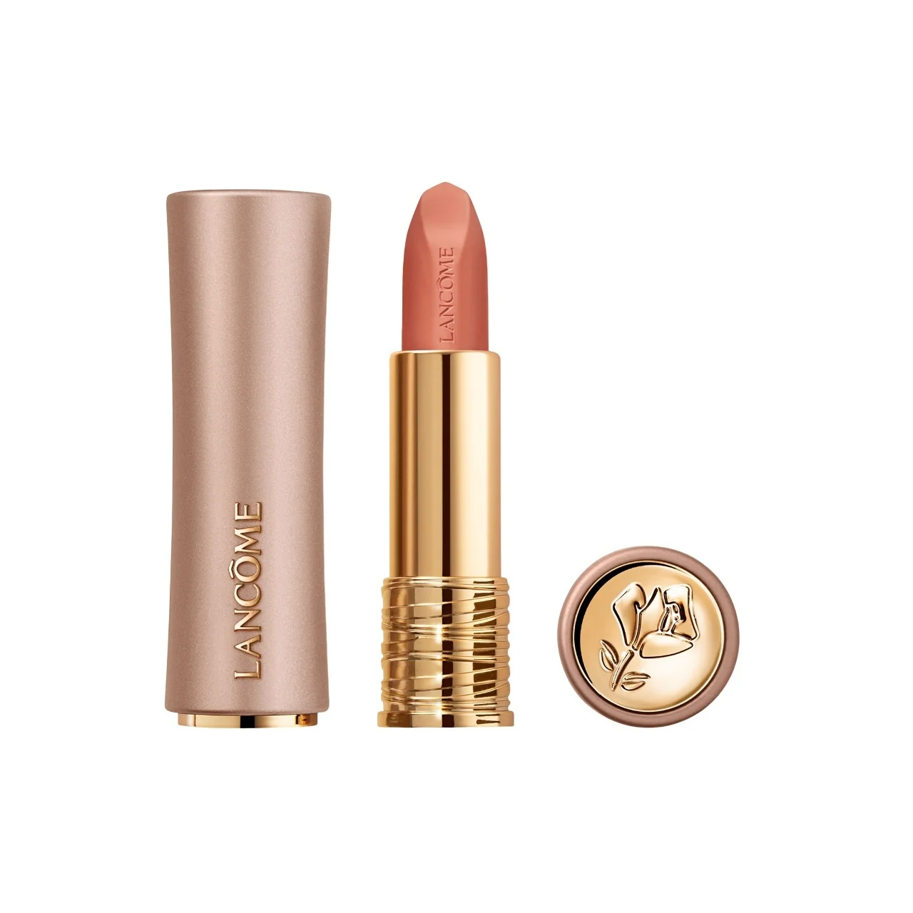L'Absolu Rouge Intimate Lips – matiniai lūpų dažai, lūpų dažai