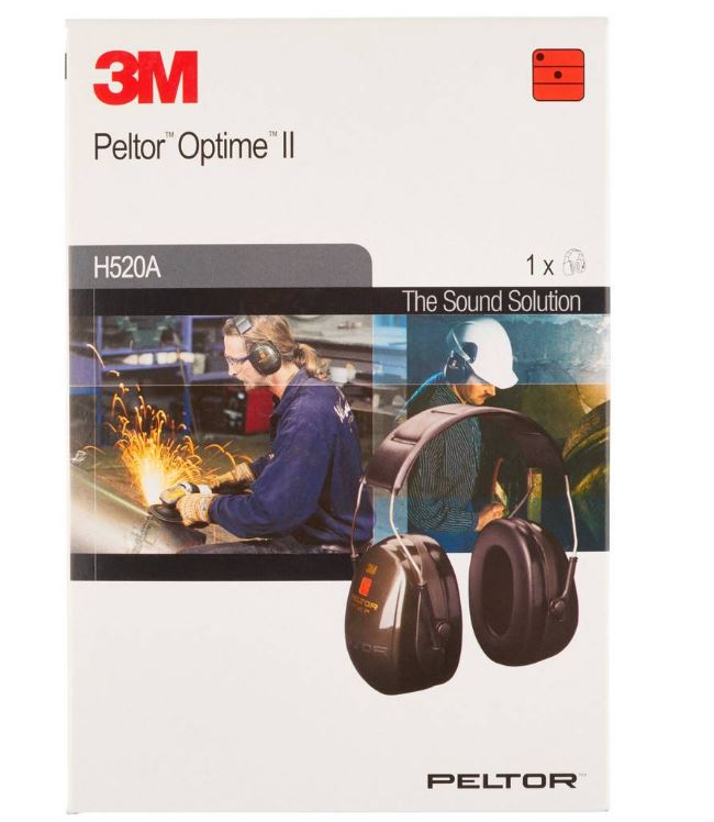 3M 6.21.25.220.00 Chrániče sluchu Peltor H520A Optime II