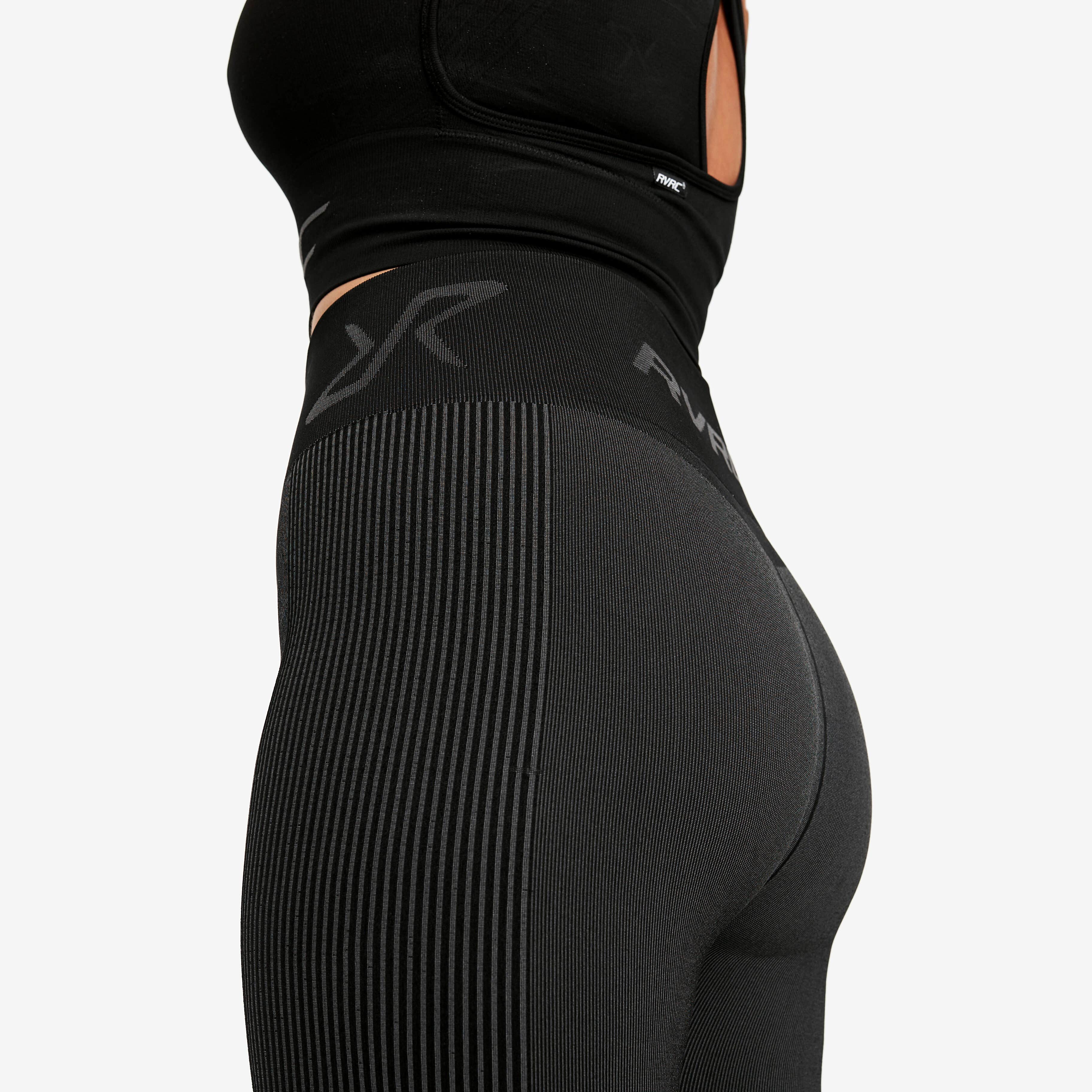 Descent Seamless Tights Femme Black