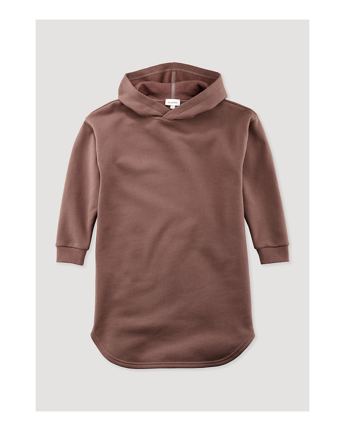Hoodie-Kleid aus reiner Bio-Baumwolle für Mädchen