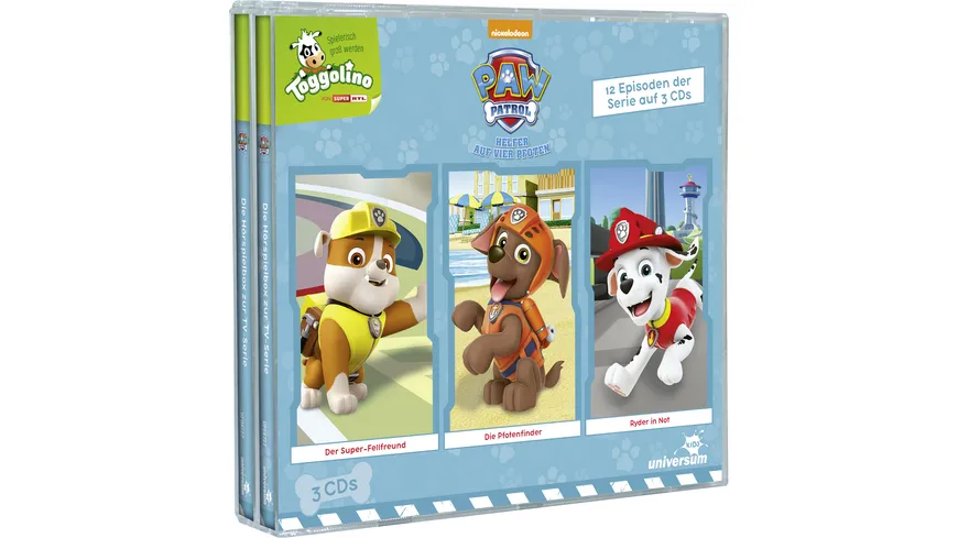 PAW Patrol Hörspielbox 4