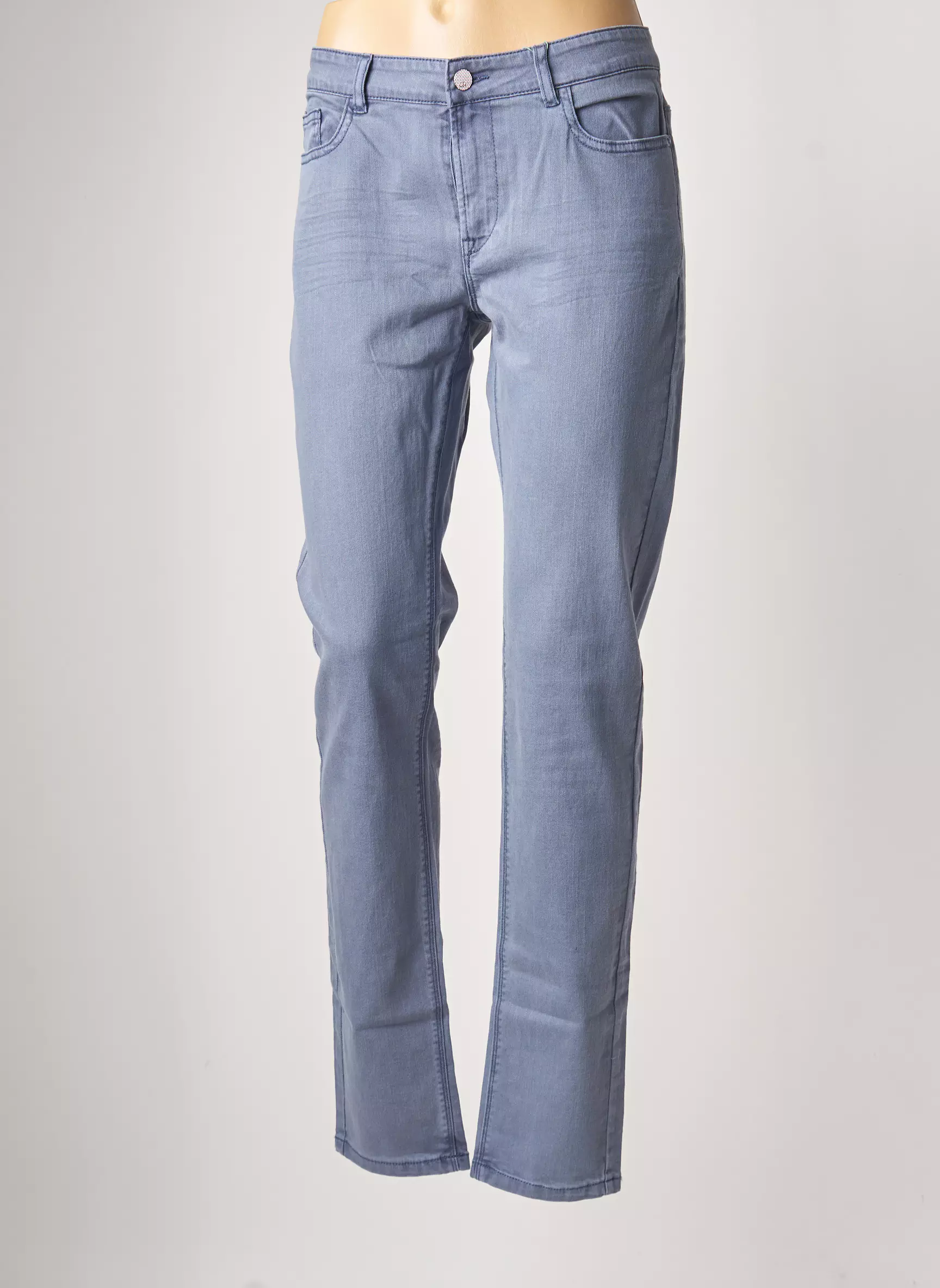 Cks Jeans Coupe Slim Femme couleur bleu