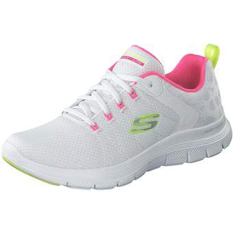 Skechers Flex Appeal 4.0 Elegant Ways in weiß