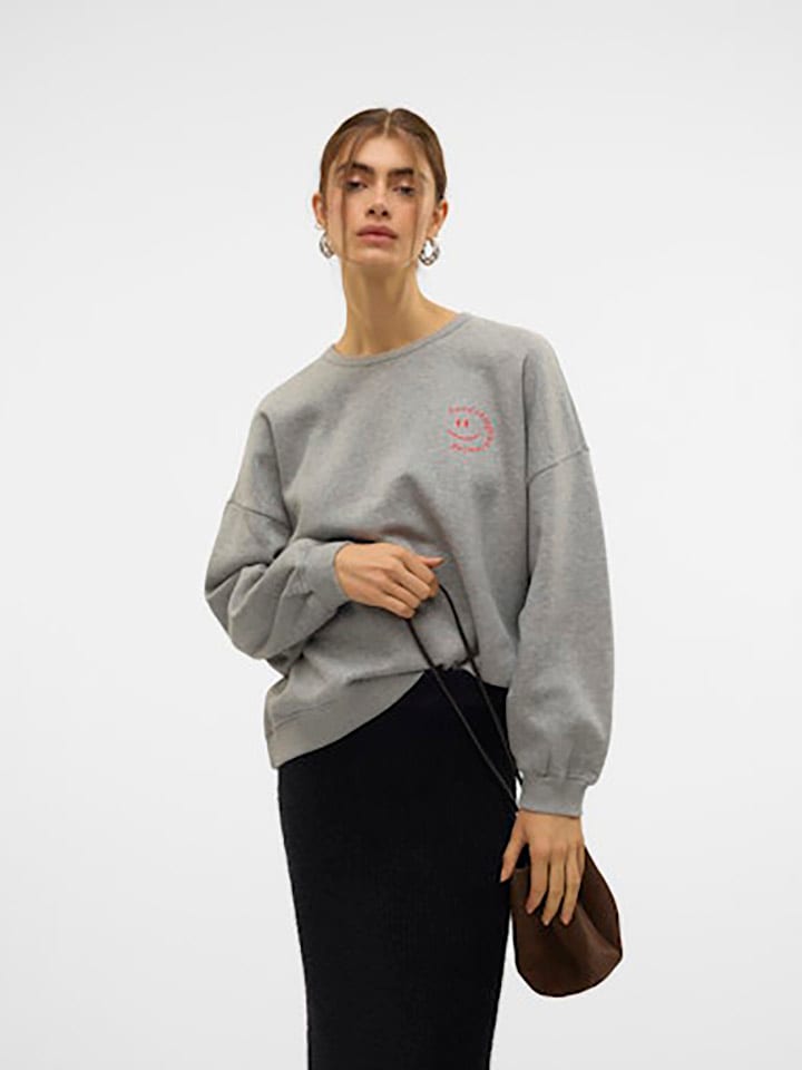 Vero Moda Sweatshirt in Grau günstig kaufen