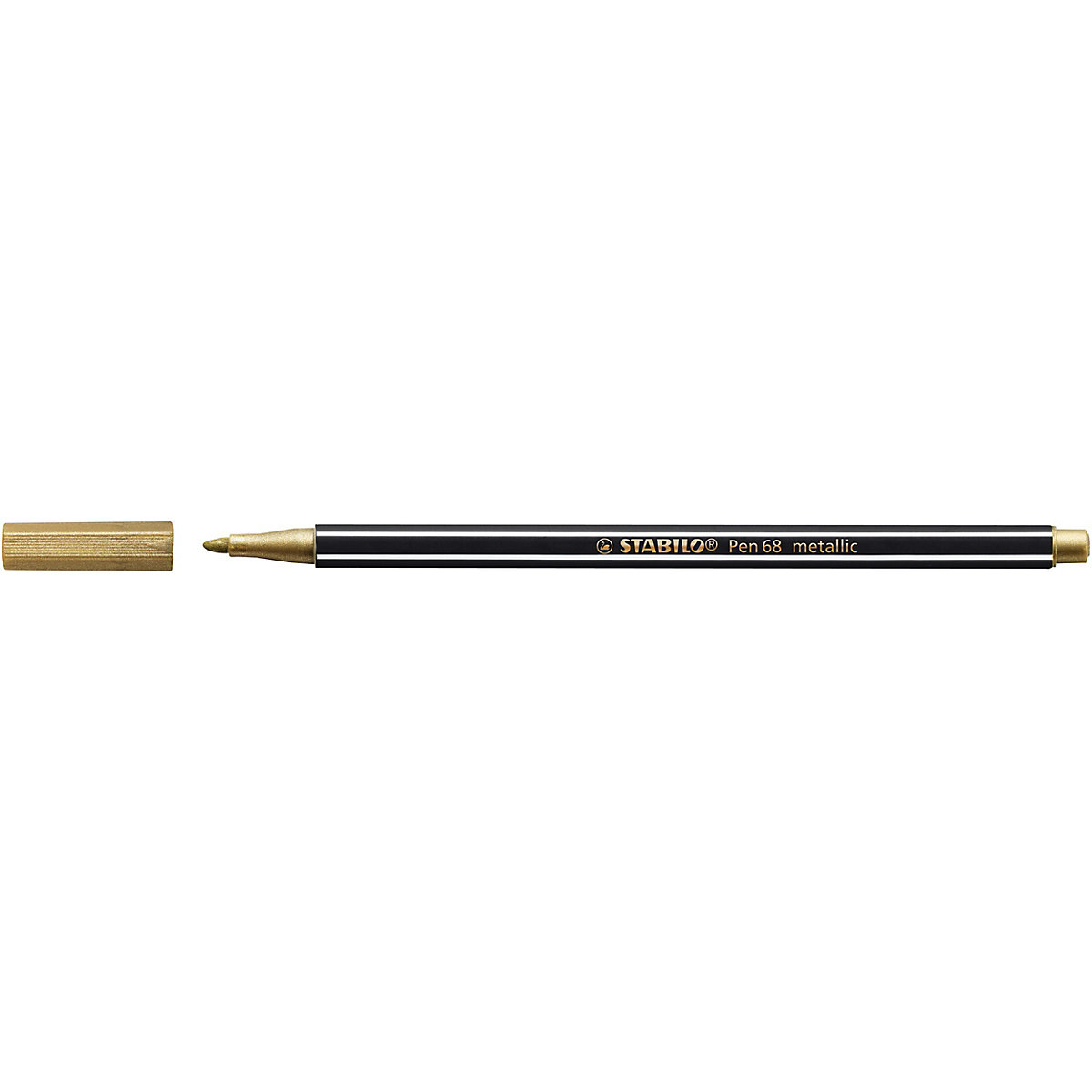 Premium-Filzstift STABILO® Pen 68 metallic, 1,4 mm (M), Gold