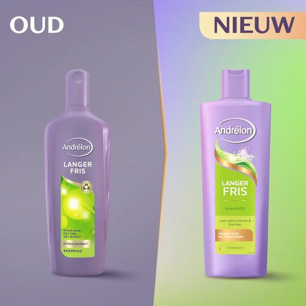 Andrélon Pitkäkestoinen Raikas Shampoo 400ml