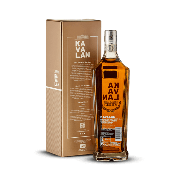 Kavalan Distillery Select N°1 40% + Etui