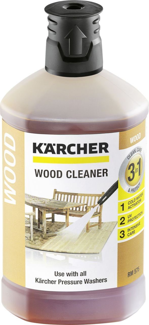 KÄRCHER Hochdruckreiniger Kärcher 3 in1 Holzreiniger 1 L