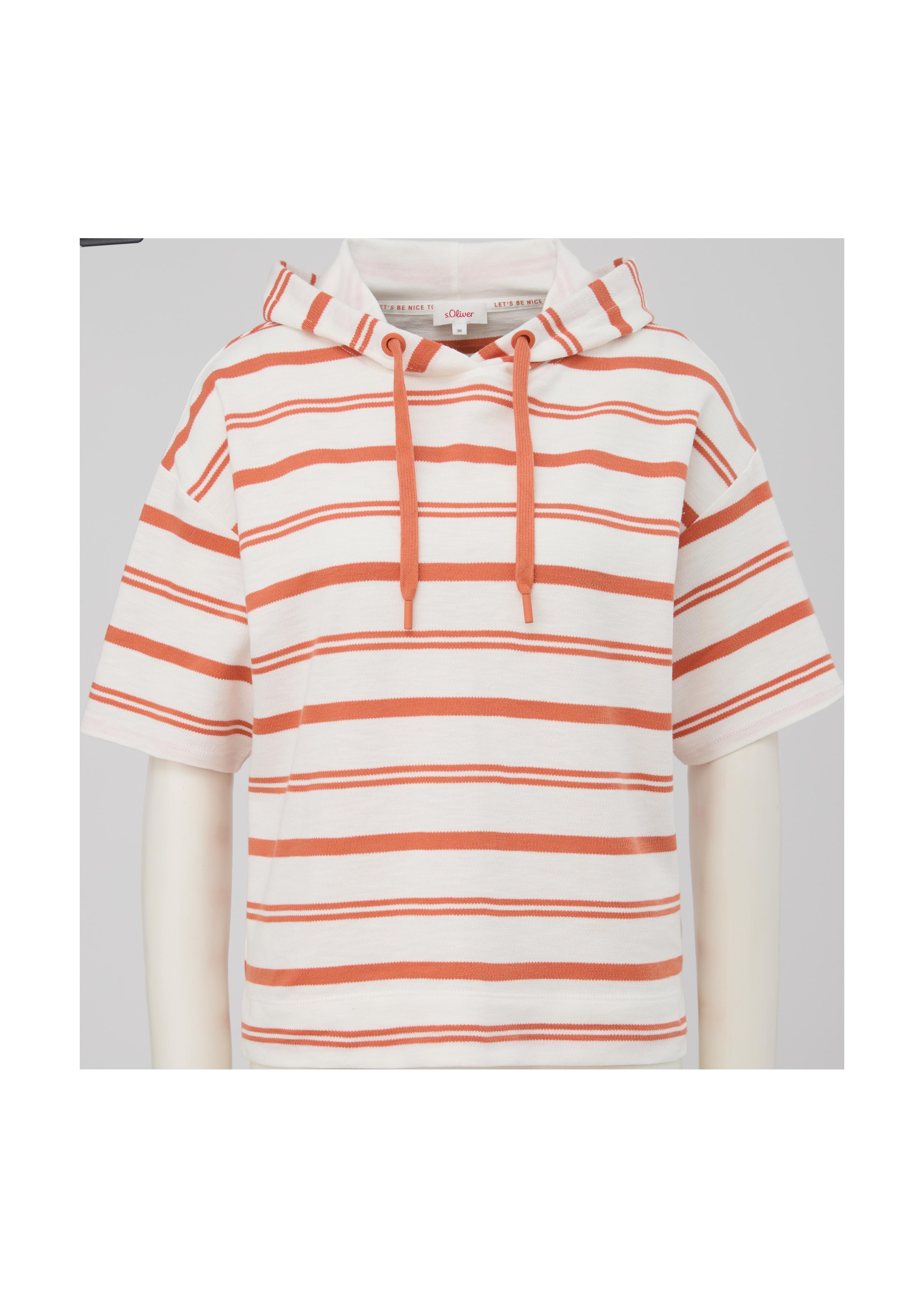 Streifenshirt mit Kapuze  2130042-27G3