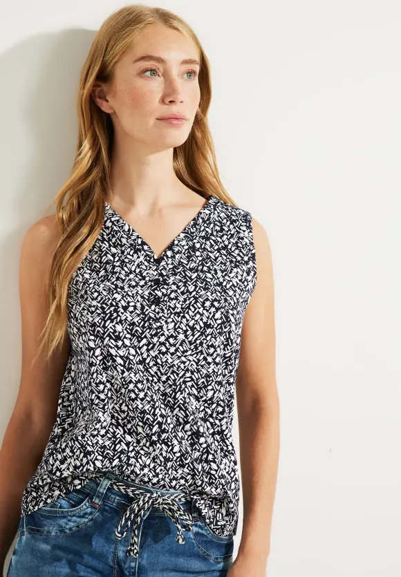 CECIL Minimalprint Top