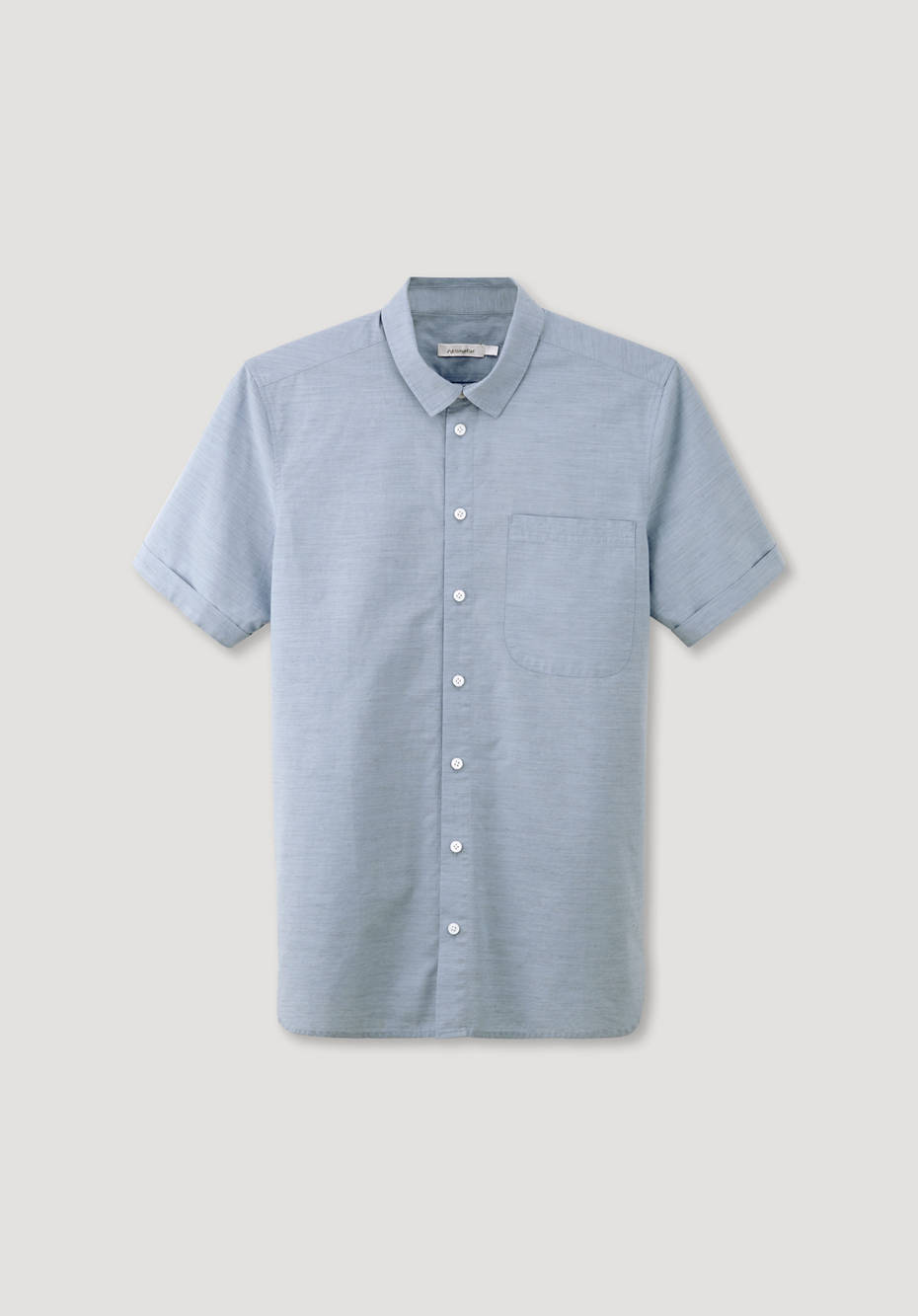 Kurzarm-Hemd Regular Fit aus Bio-Baumwolle mit Hanf und Yak