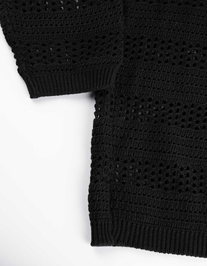 Strickpullover - Lochstrick