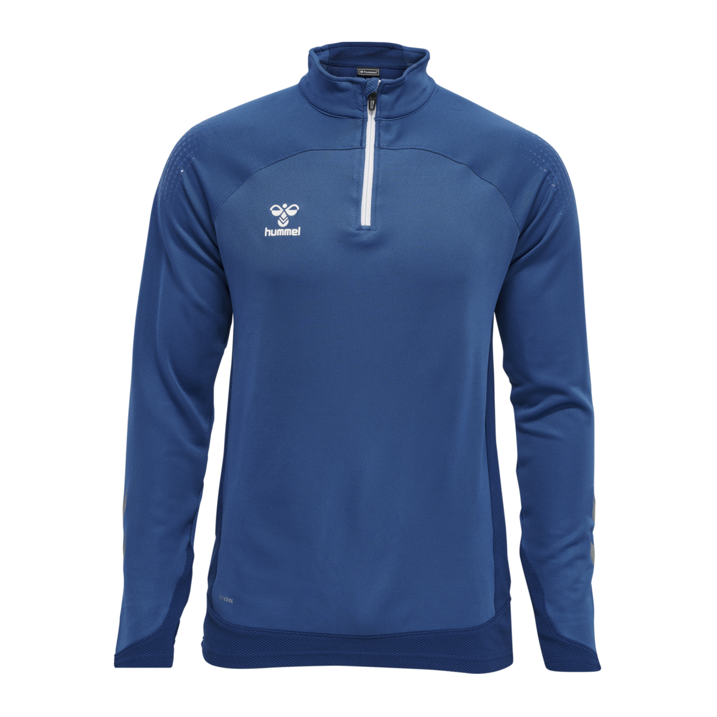 Hummel hmlLEAD HalfZip Sweatshirt Blau F7045