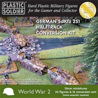 15mm WW2 German SdKfz 251:D Halftrack Conversion Kit (16)