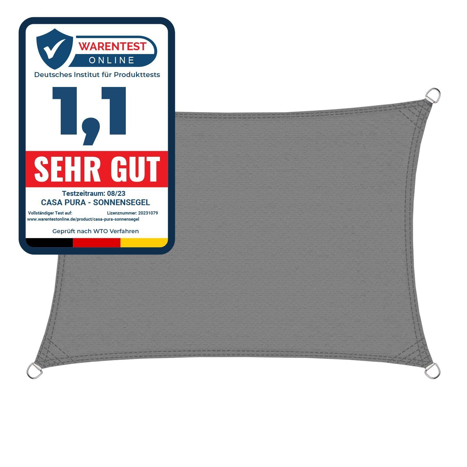 Karat Sonnensegel, Einfache Montage