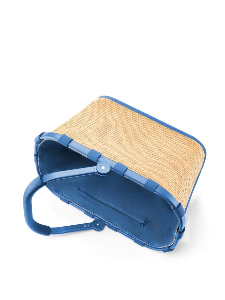 Reisenthel carrybag - Einkaufskorb (frame twist powder blue) in frame raffia blue günstig kaufen onesize