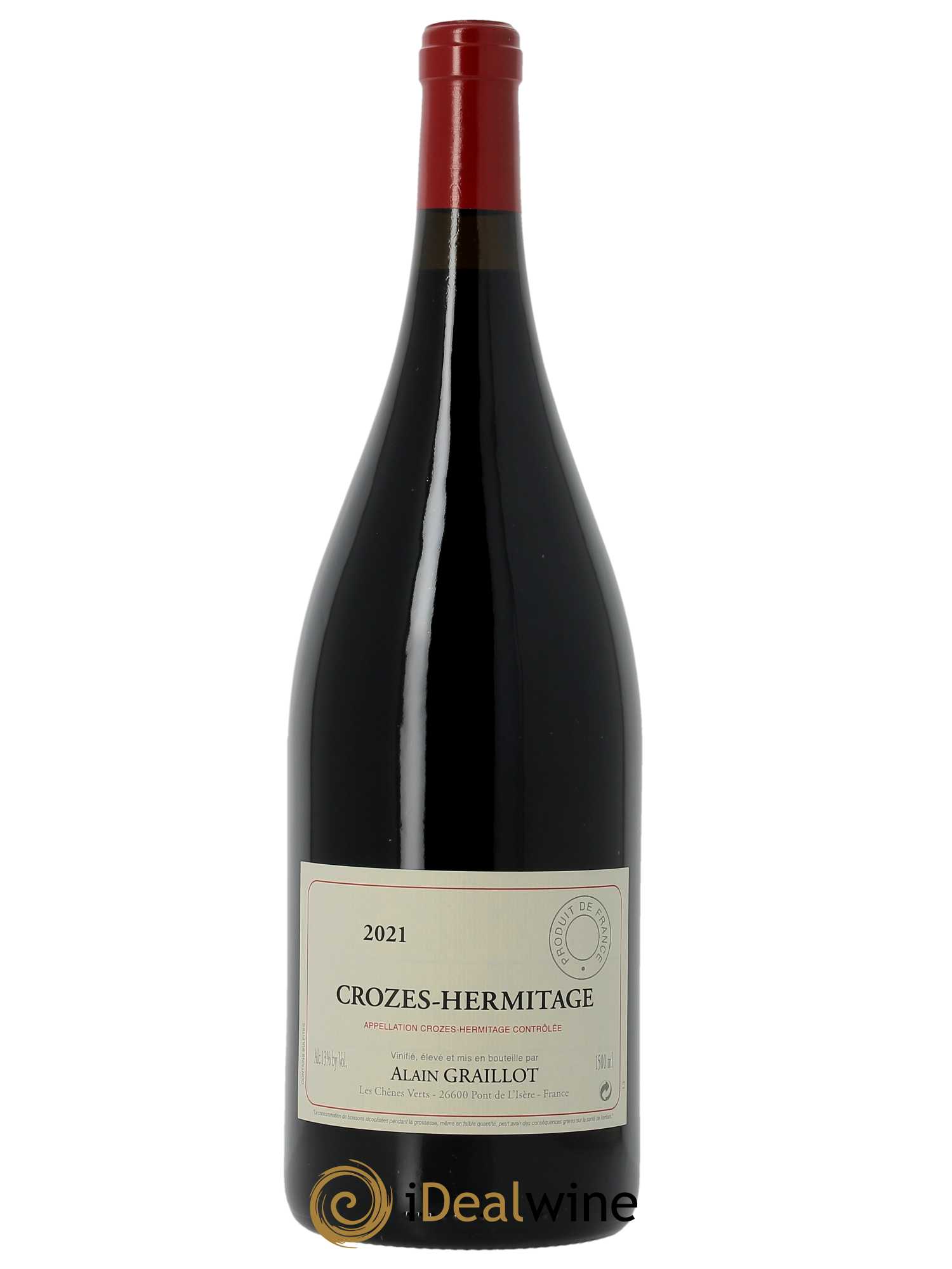 Crozes-Hermitage Domaine Graillot  2021 - Lot de 1 Magnum