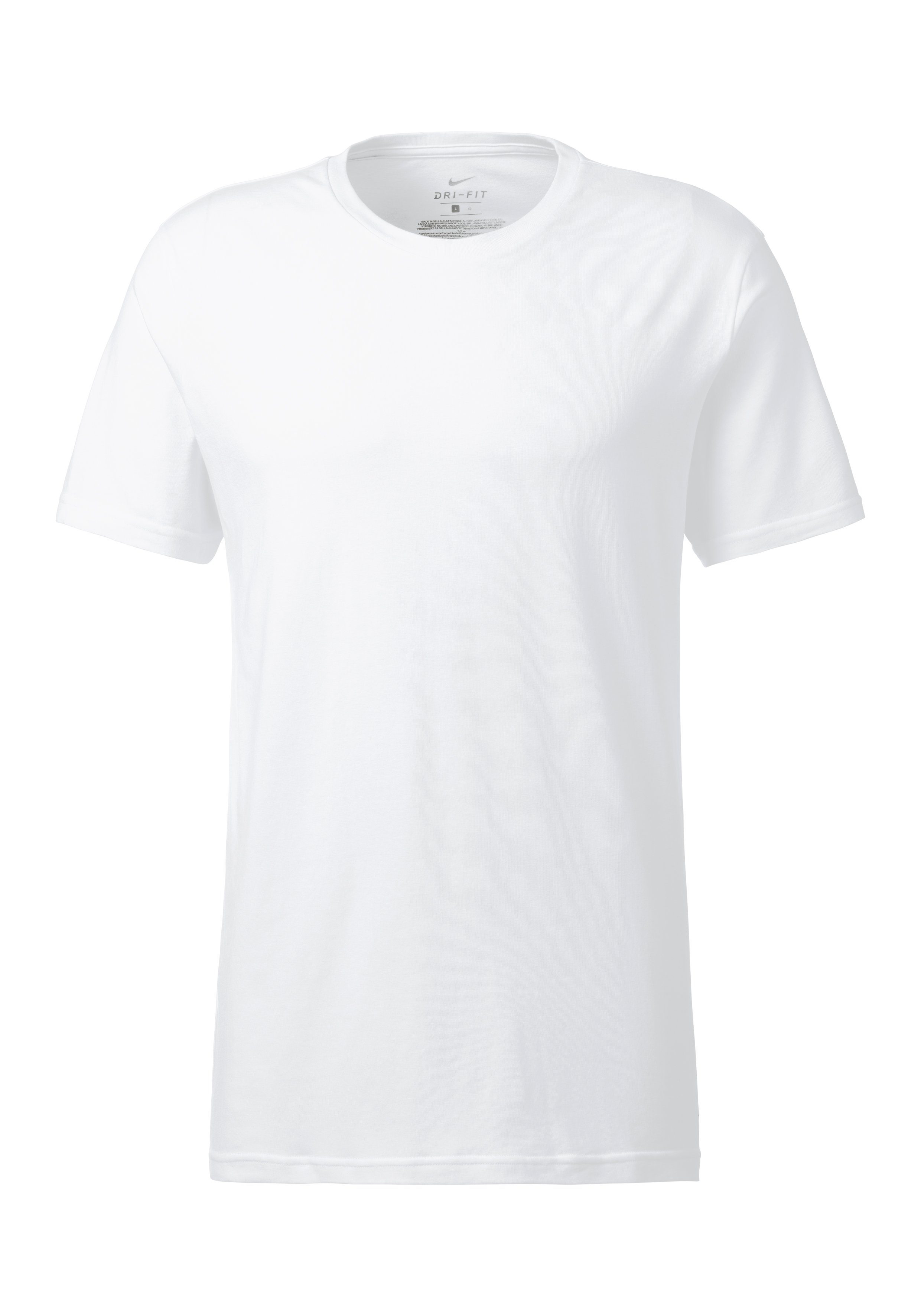 NIKE Underwear Rundhalsshirt (2er-Pack) aus elastischer Qualität