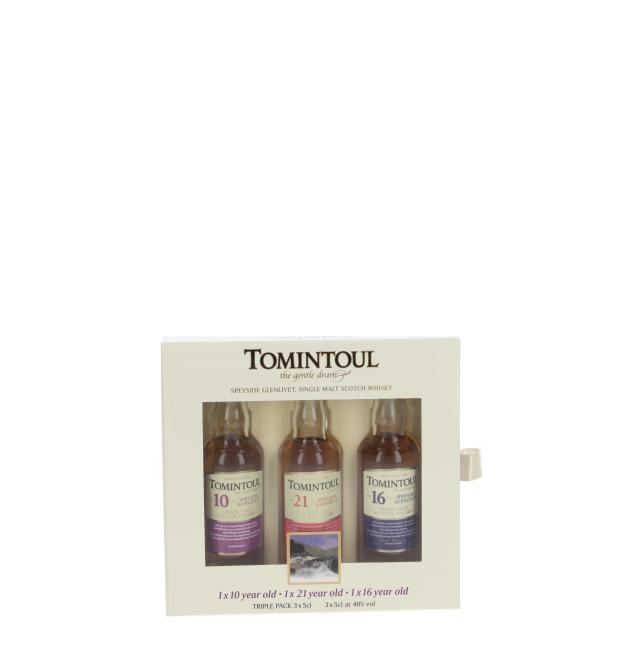 Miniatursortiment Tomintoul 0,15 l·40 % vol