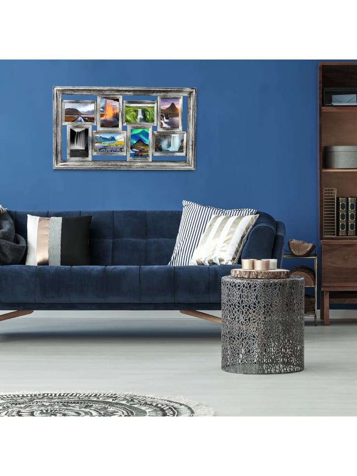 relaxdays Bilderrahmen Vintage 8 Bilder günstig kaufen onesize