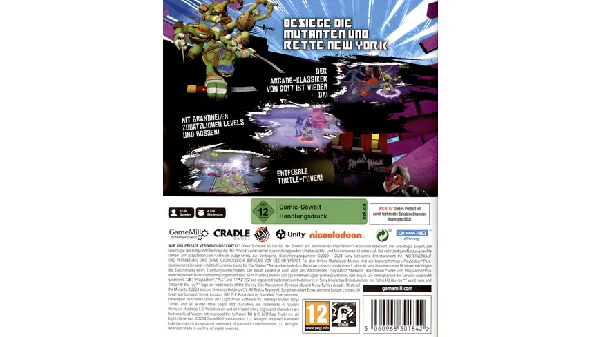 Teenage Mutant Ninja Turtles - Wrath of the Mutants