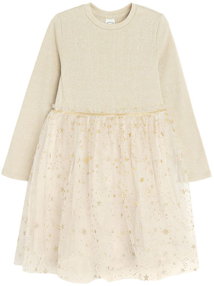 COOL CLUB Kleid in Beige günstig kaufen