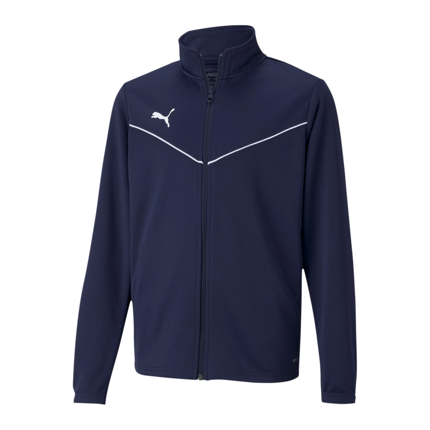 PUMA teamRISE Poly Trainingsjacke Kids Blau F06