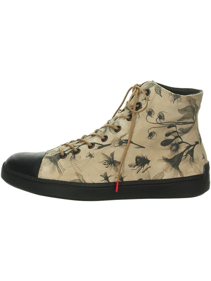 Think! Leder-Boots in Beige günstig kaufen