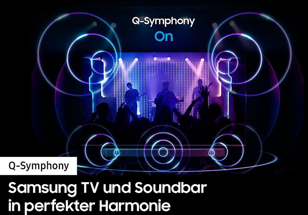 Samsung HW-Q810GC Soundbar (360 W, 5.1.2-Kanal Sound System, Kabelloses Dolby Atmos & DTS:X)