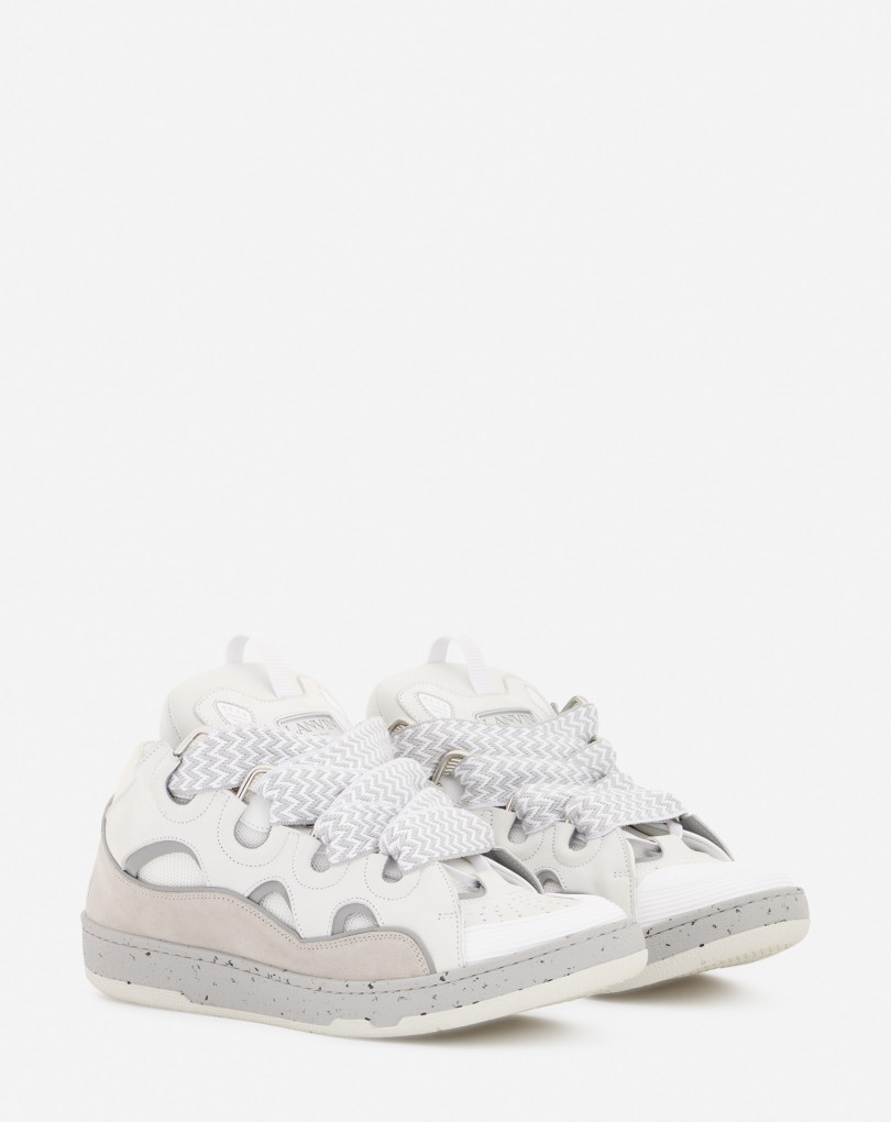 SNEAKERS CURB EN CUIR