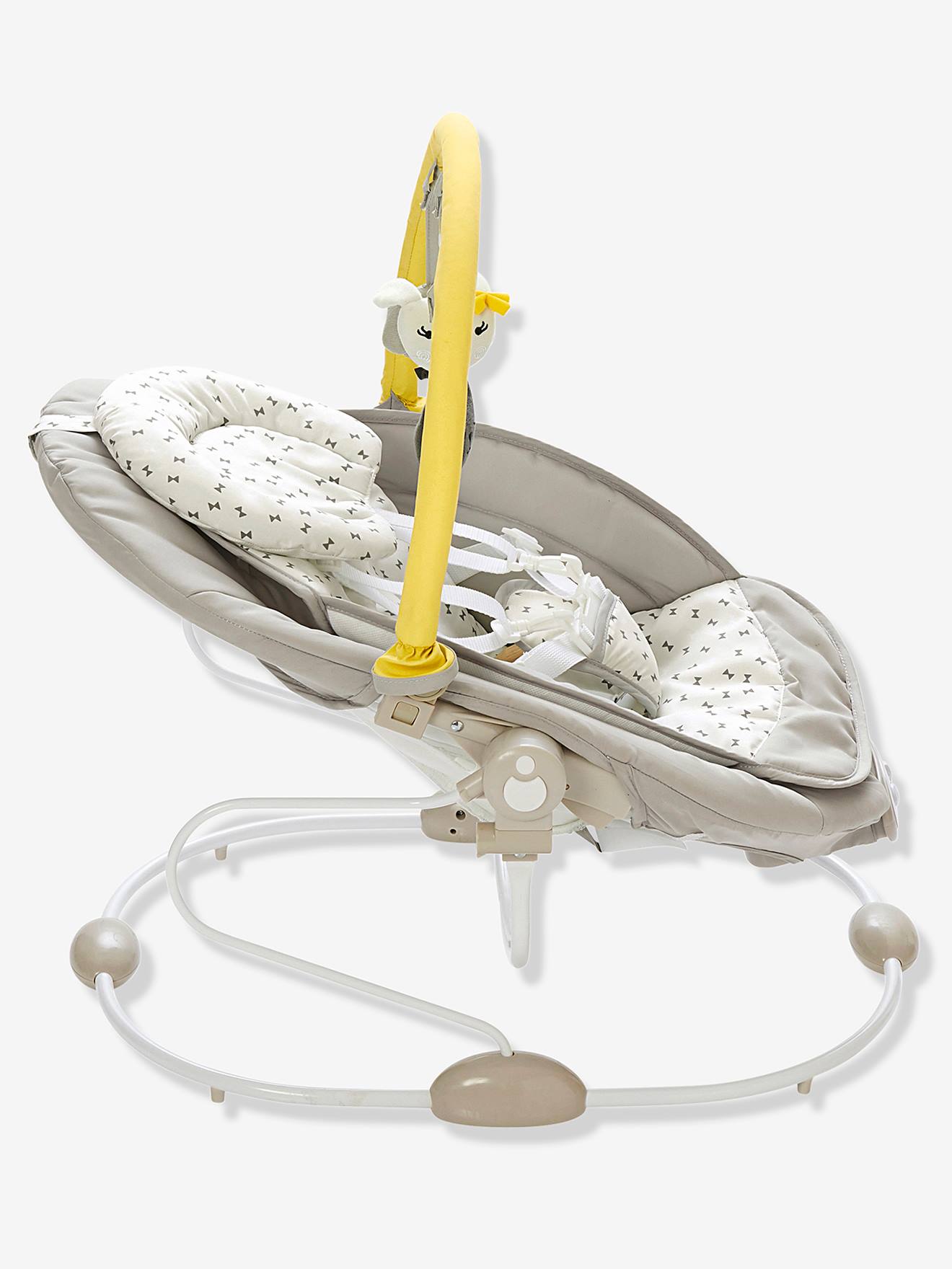 Vertbaudet Babyschaukel mit Spielbogen MAGICMOUV - grau