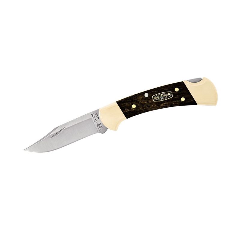 Buck Folding Ranger 50TH Edition Ebony 112BRS3