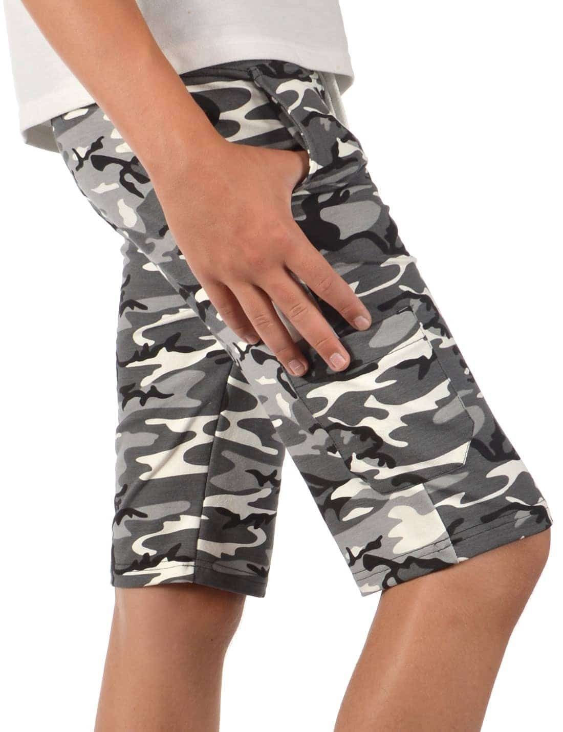 BEZLIT Cargoshorts Kinder Jungen Stoff Shorts Uni Camouflage (1-tlg) Casual