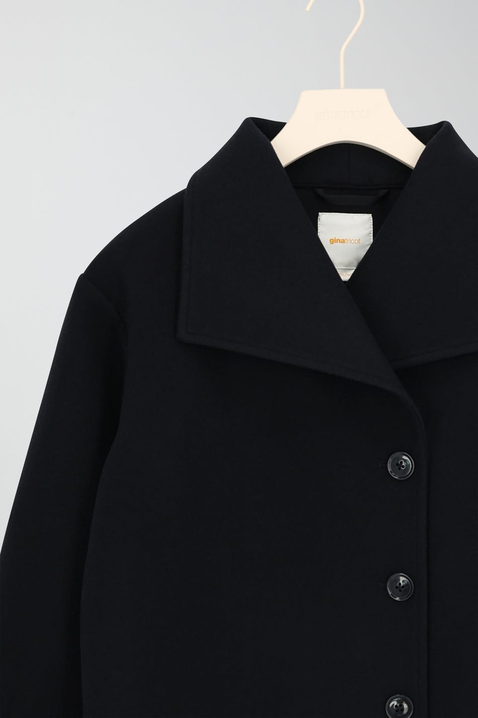 Y short felt jacket