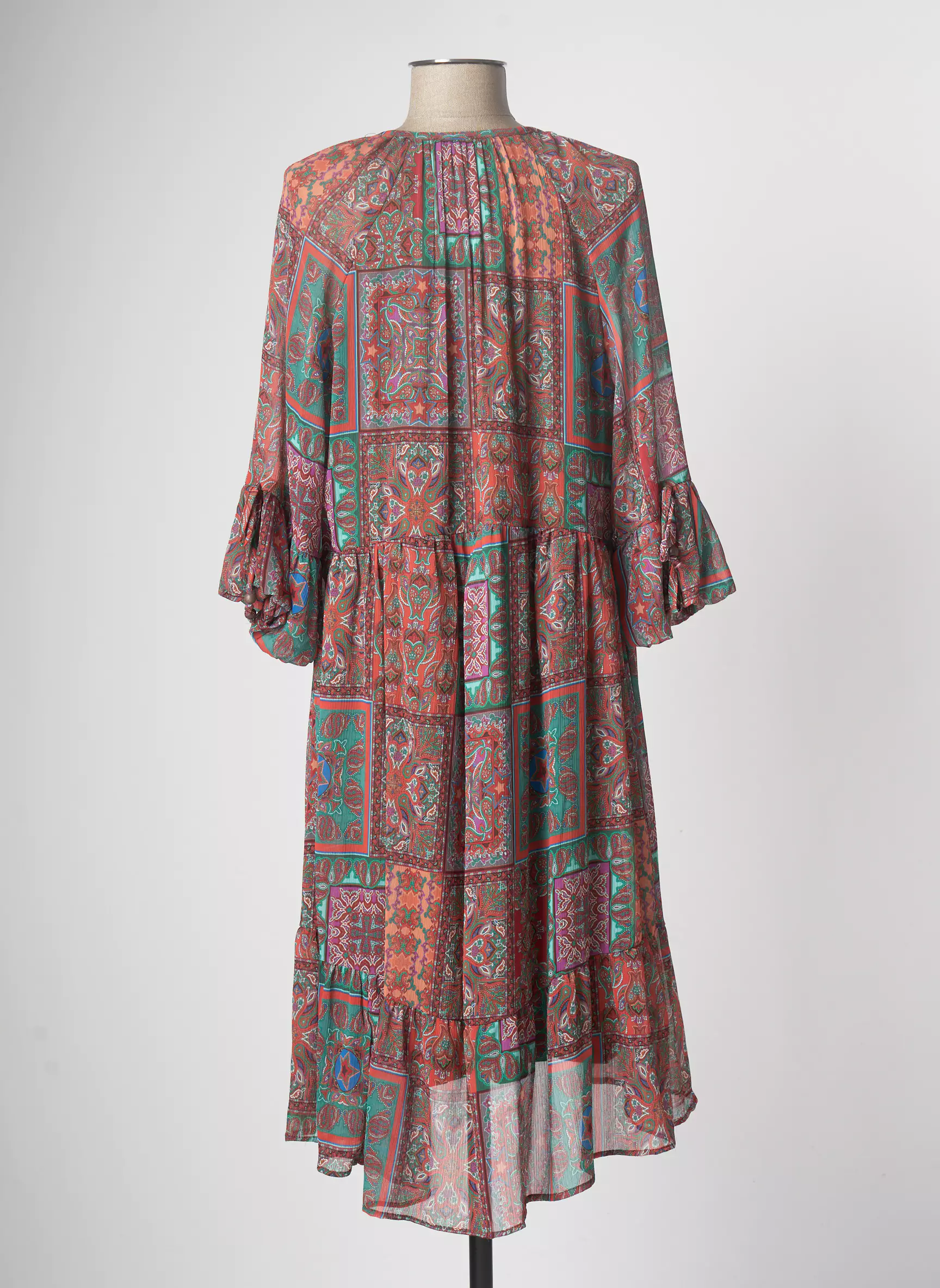 Jean Marc Philippe Robes Mi Longues Femme couleur vert