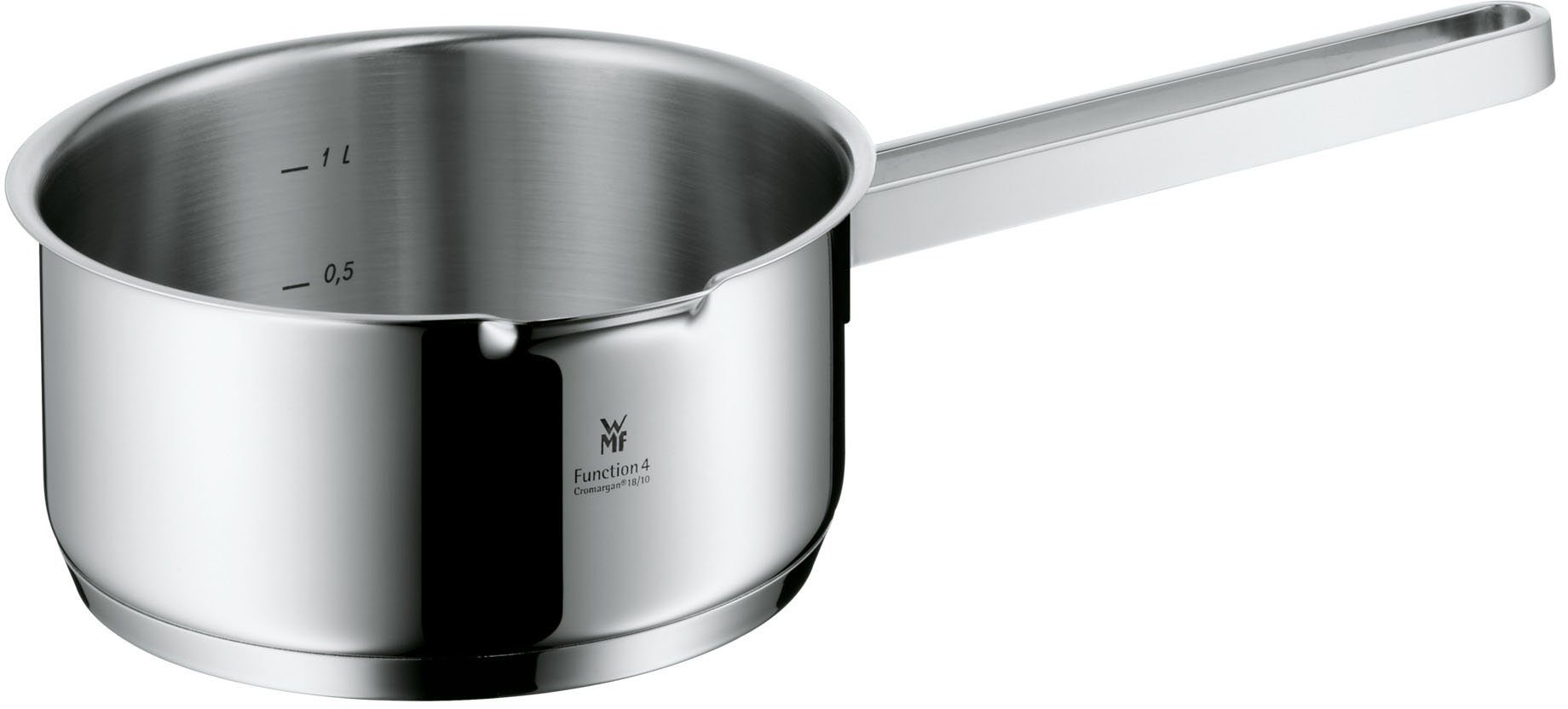 WMF Topf-Set Function 4, Cromargan® Edelstahl Rostfrei 18/10 (Set, 5-tlg), Induktionstöpfe