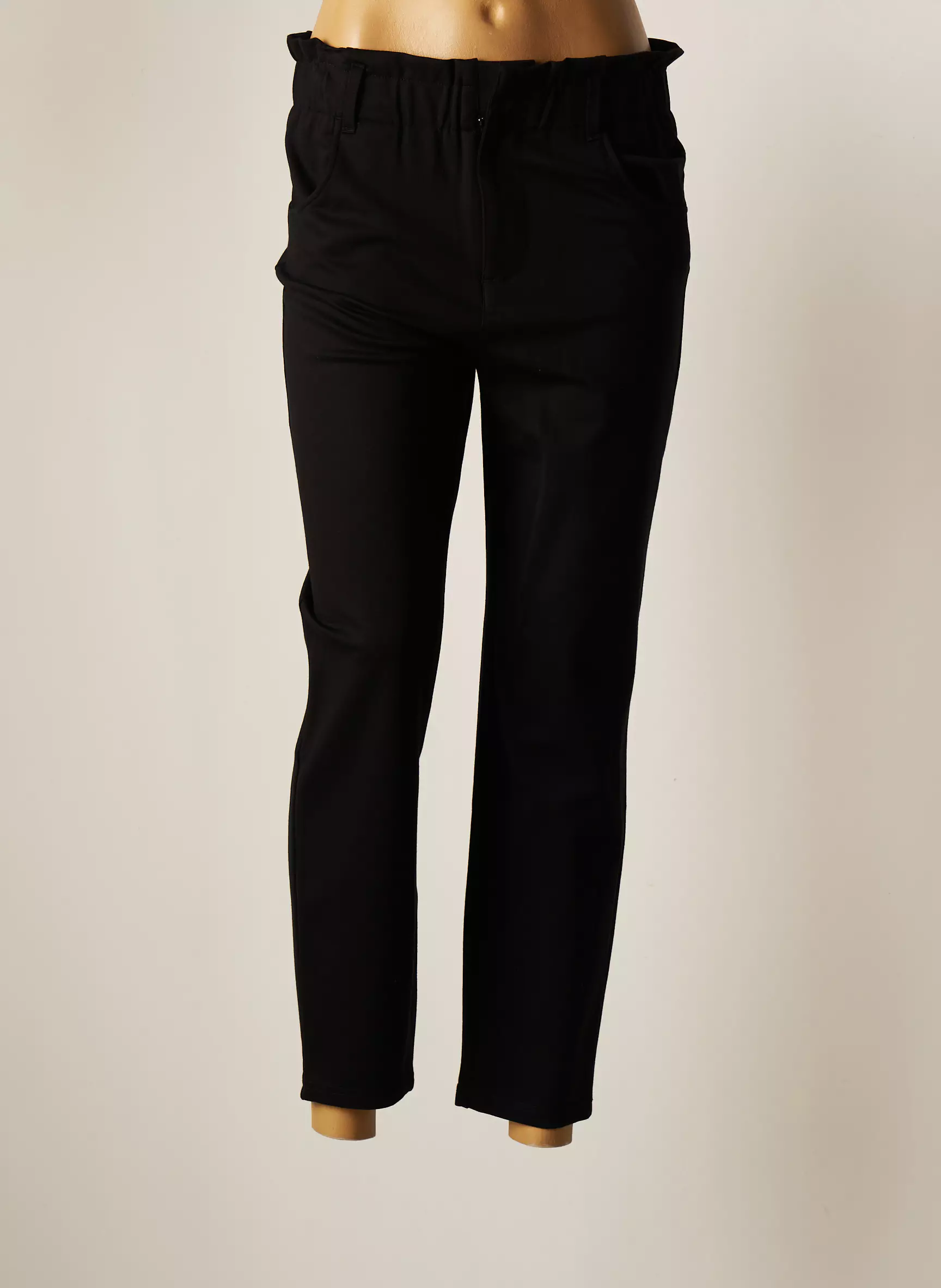 Only Pantalons Chino Femme couleur noir